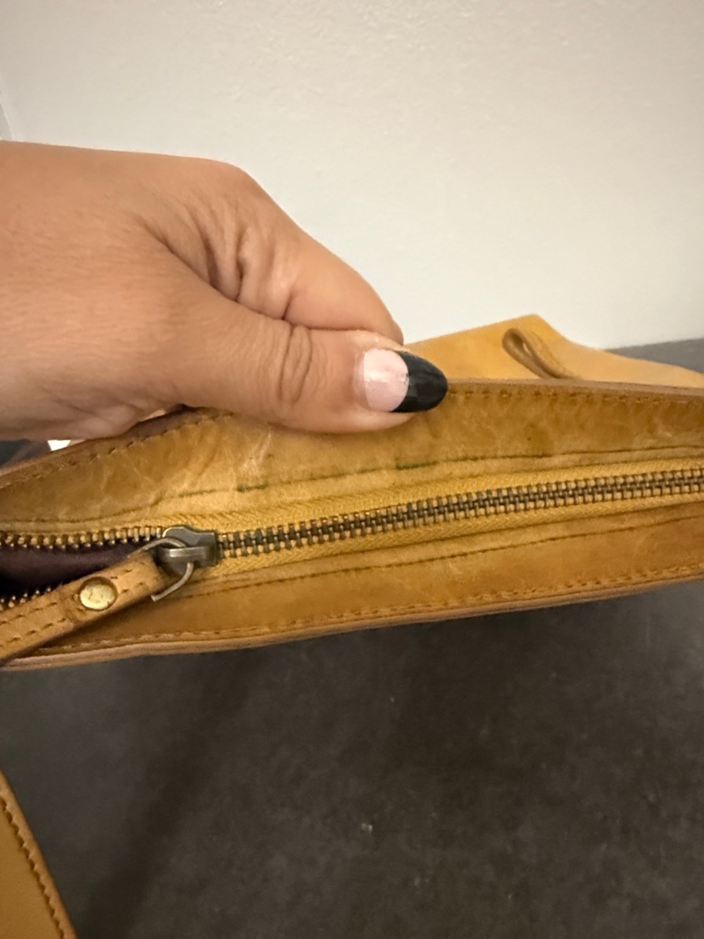 Born Tan Floral Tooled Leather Crossbody - Picture 6 of 12